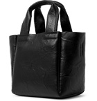 Acne Studios - Mini Creased-Leather Messenger Bag - Black