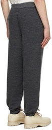 Jil Sander Navy Cashmere Lounge Pants