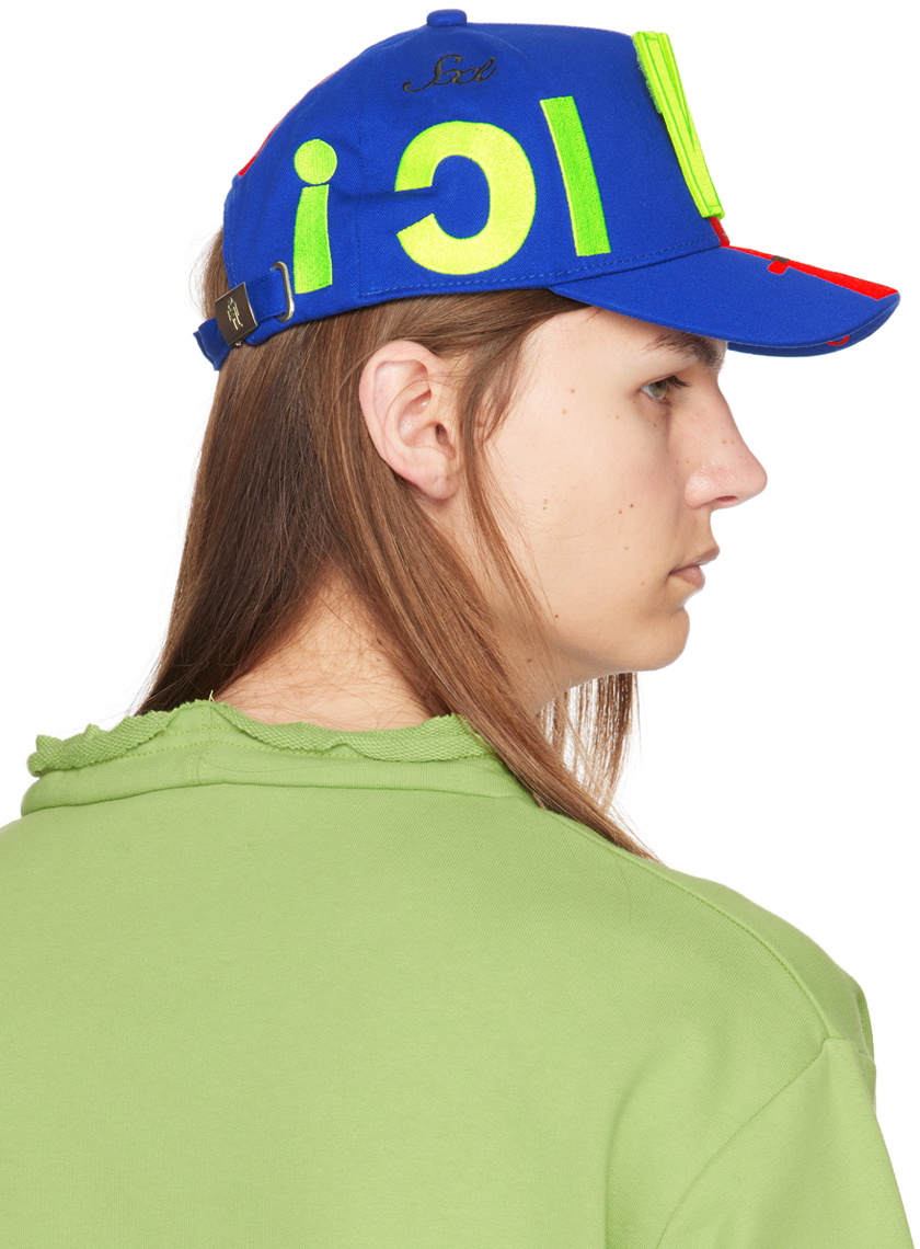Walter Van Beirendonck Cartoon-Print Baseball Cap