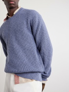 NN07 - Russell Crew 60028 Cotton Sweater - Blue
