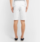Incotex - Stretch-Cotton Bermuda Shorts - Men - White