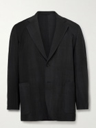 Kaptain Sunshine - Unstructured Wool-Twill Suit Jacket - Gray
