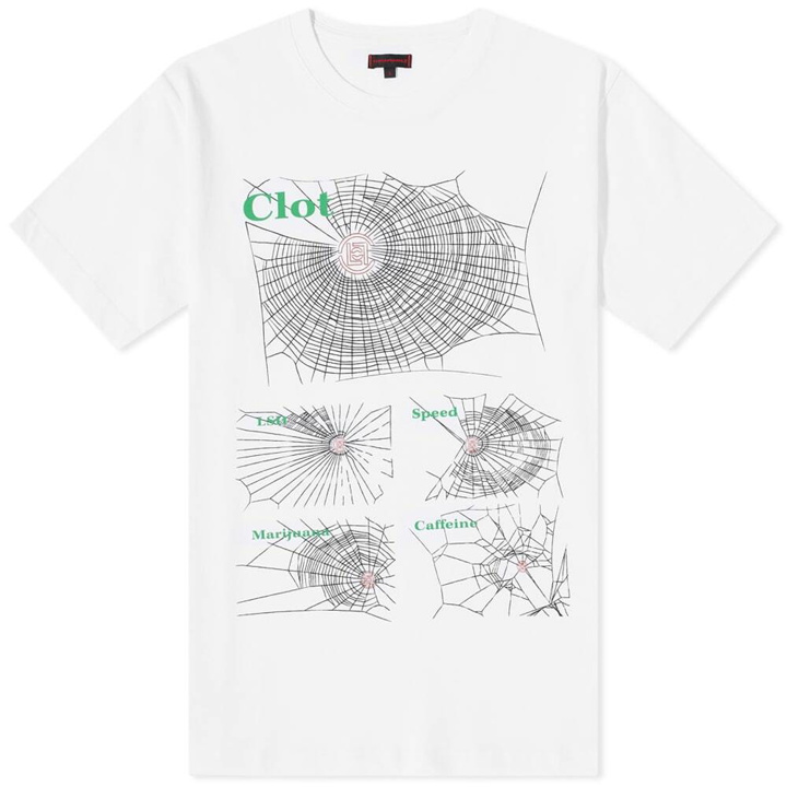 Photo: CLOT Spider Web T-Shirt in White