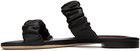 Staud Black Maya Sandals