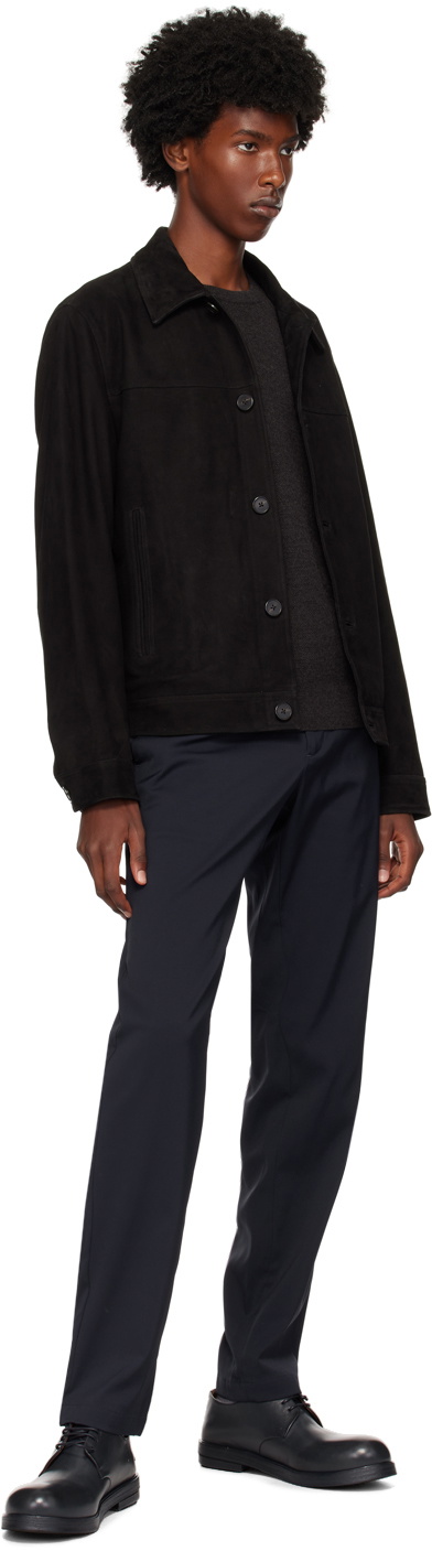 Theory Gray Honeycomb Sweater