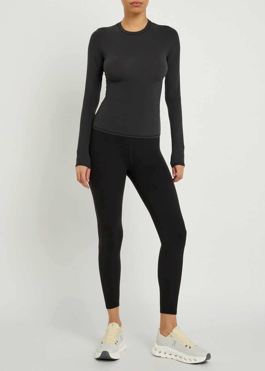 Vuori Allthefeels Stretch-jersey Leggings Black