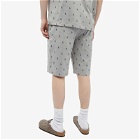 Polo Ralph Lauren Men's Sleepwear All Over Pony Sweat Short in Grey Fog