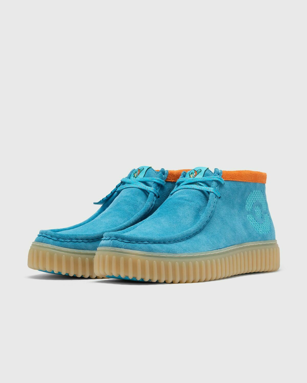 Clarks Originals X Pokemon Torhill Explore Blue Casual Shoes Clarks Originals