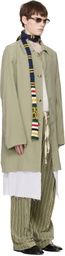 Edward Cuming Beige Exploded Lining Coat