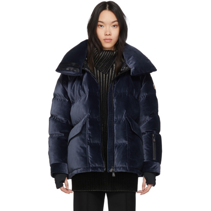 Moncler Grenoble Navy Down Atena Jacket Moncler Grenoble