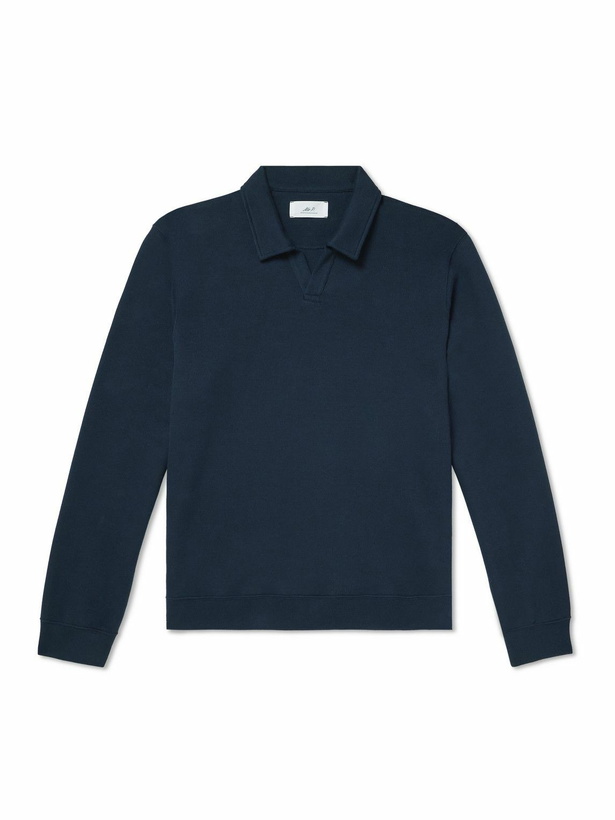 Photo: Mr P. - Cotton-Jersey Sweatshirt - Blue
