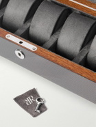 Rapport London - Carbon Fiber and Wood 5-Piece Watch Box