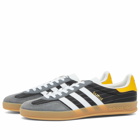 Adidas Gazelle Indoor in Core Black/White/Gum