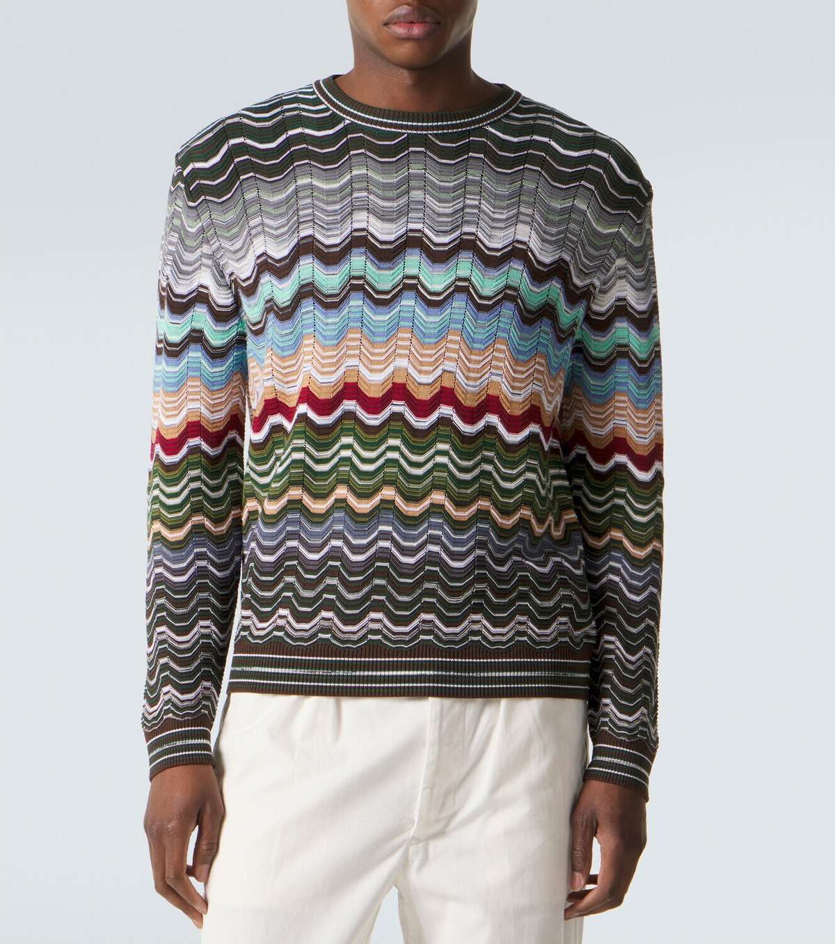 Missoni Zigzag cotton-blend sweater