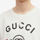 Gucci Men's Signature GG Dog Tag Necklace in Silver 