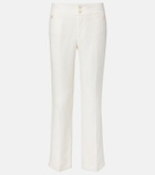 Etro Linen bootcut pants