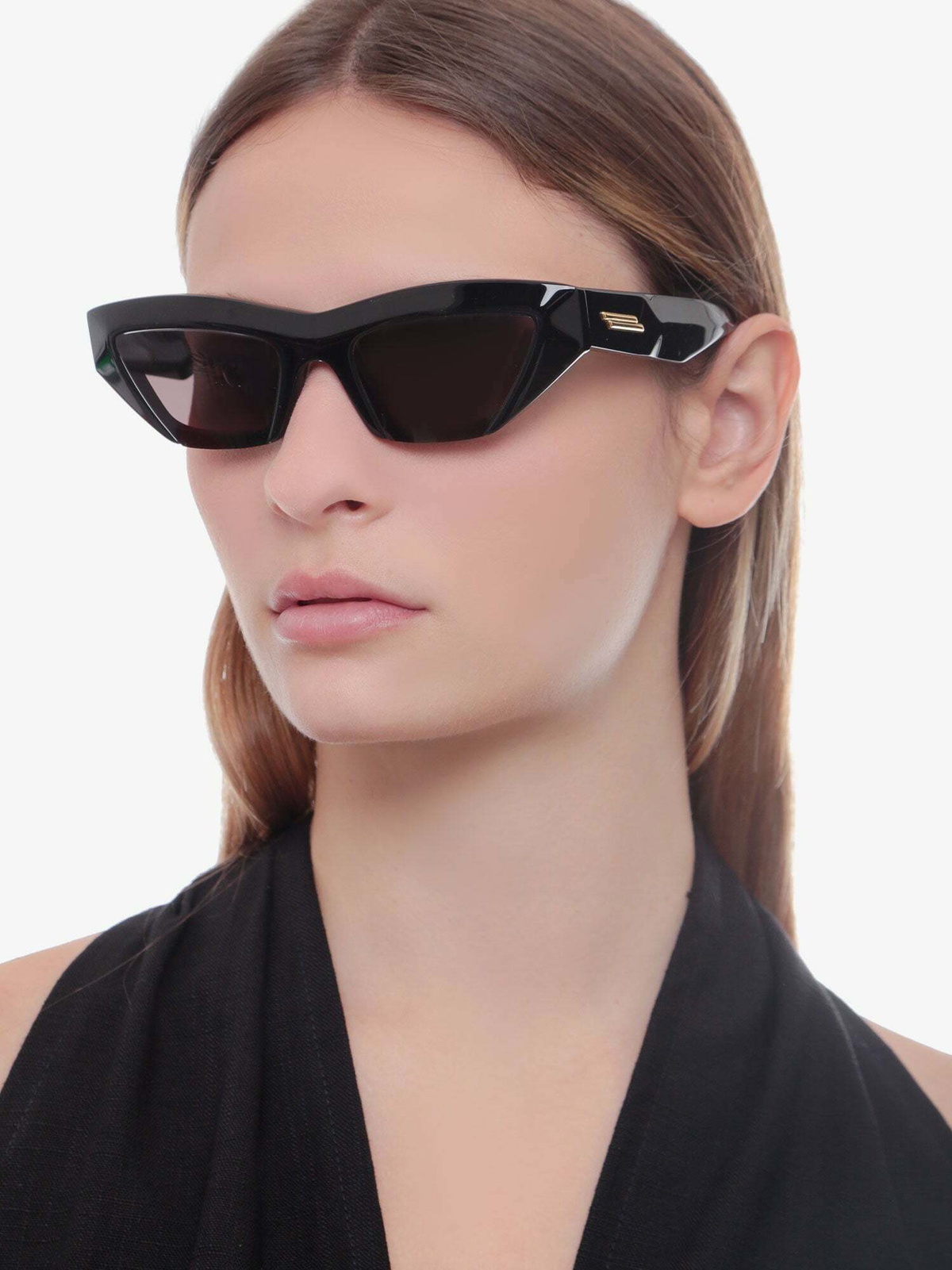 サングラス BOTTEGA VENETA Woman Sunglasses Black BV1357S 001 BV1357S-001 50 – Eyewear Club