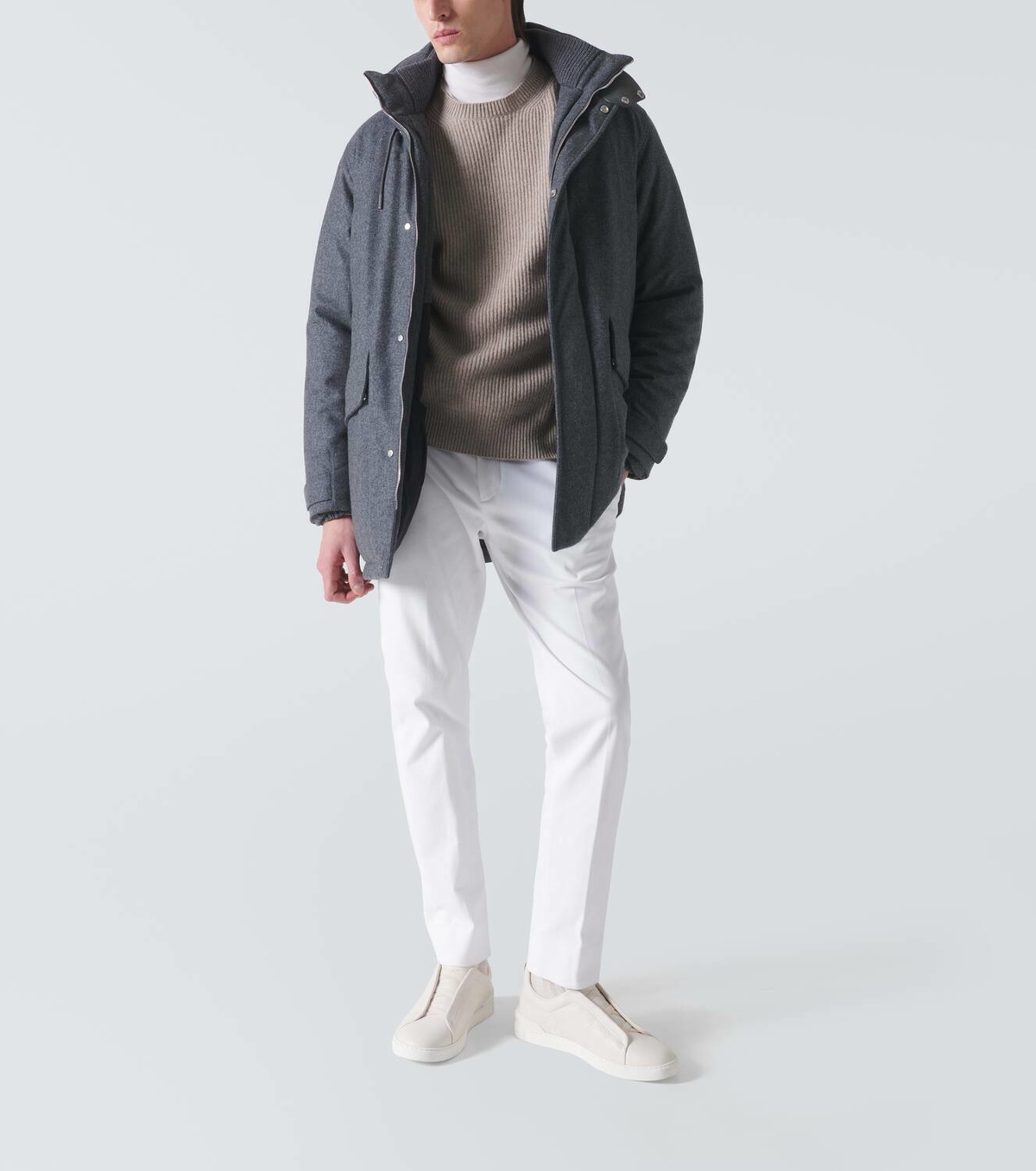 Zegna Wool down coat