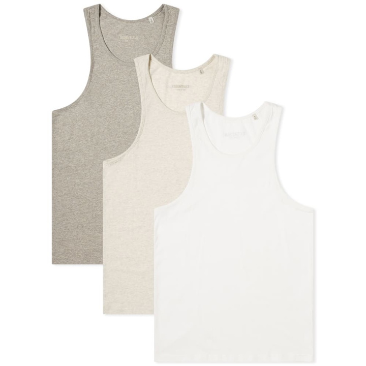 Photo: Fear of God ESSENTIALS Tank Top - 3 Pack