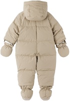 Bonpoint Baby Beige Tagonfly Down Snowsuit