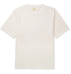 Folk - Embroidered Cotton-Jersey T-Shirt - Men - White