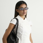 Gentle Monster Monica Sunglasses in Red/Brown 