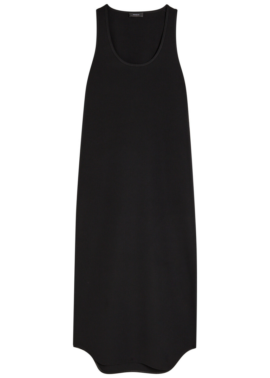 Wardrobe.nyc Stretch-crepe Maxi Dress Black