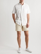 Sid Mashburn - Stretch-Cotton Seersucker Shorts - Gray