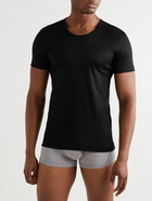 Zimmerli - Sea Island Cotton-Jersey T-Shirt - Black