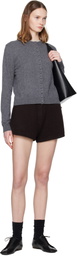 LISA YANG Brown Annora Shorts