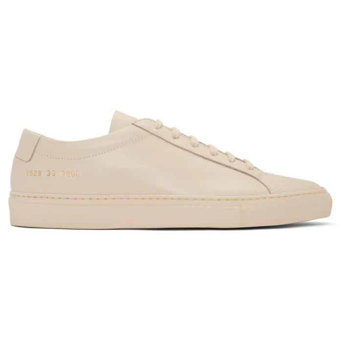 Photo: Common Projects Pink Original Achilles Low Sneakers 