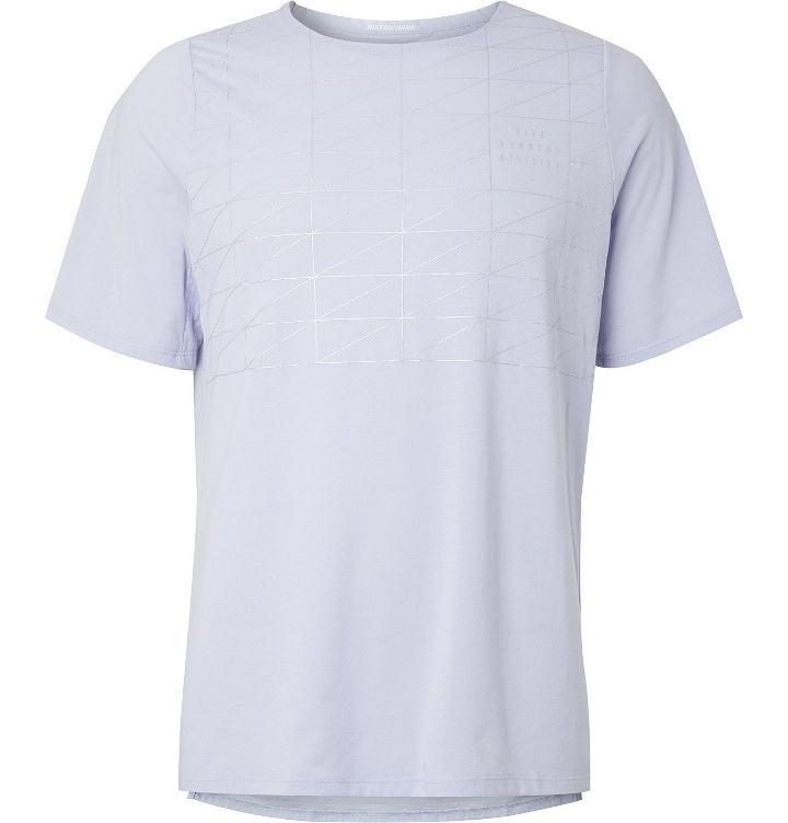 Photo: Nike Running - Rise 365 Run Mesh-Panelled Dri-FIT T-Shirt - White