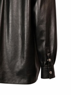 BALMAIN - Front Pocket Leather Overshirt