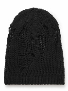 AIREI - Distressed Recycled-Cashmere and Wool-Blend Beanie