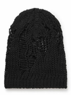 AIREI - Distressed Recycled-Cashmere and Wool-Blend Beanie