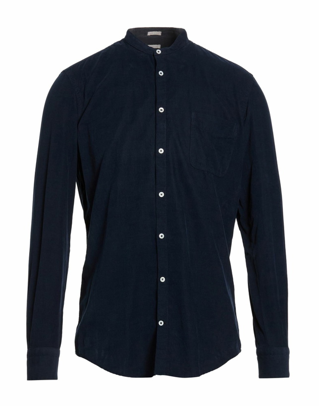 Photo: Massimo Alba Mens Shirt Midnight in Blue