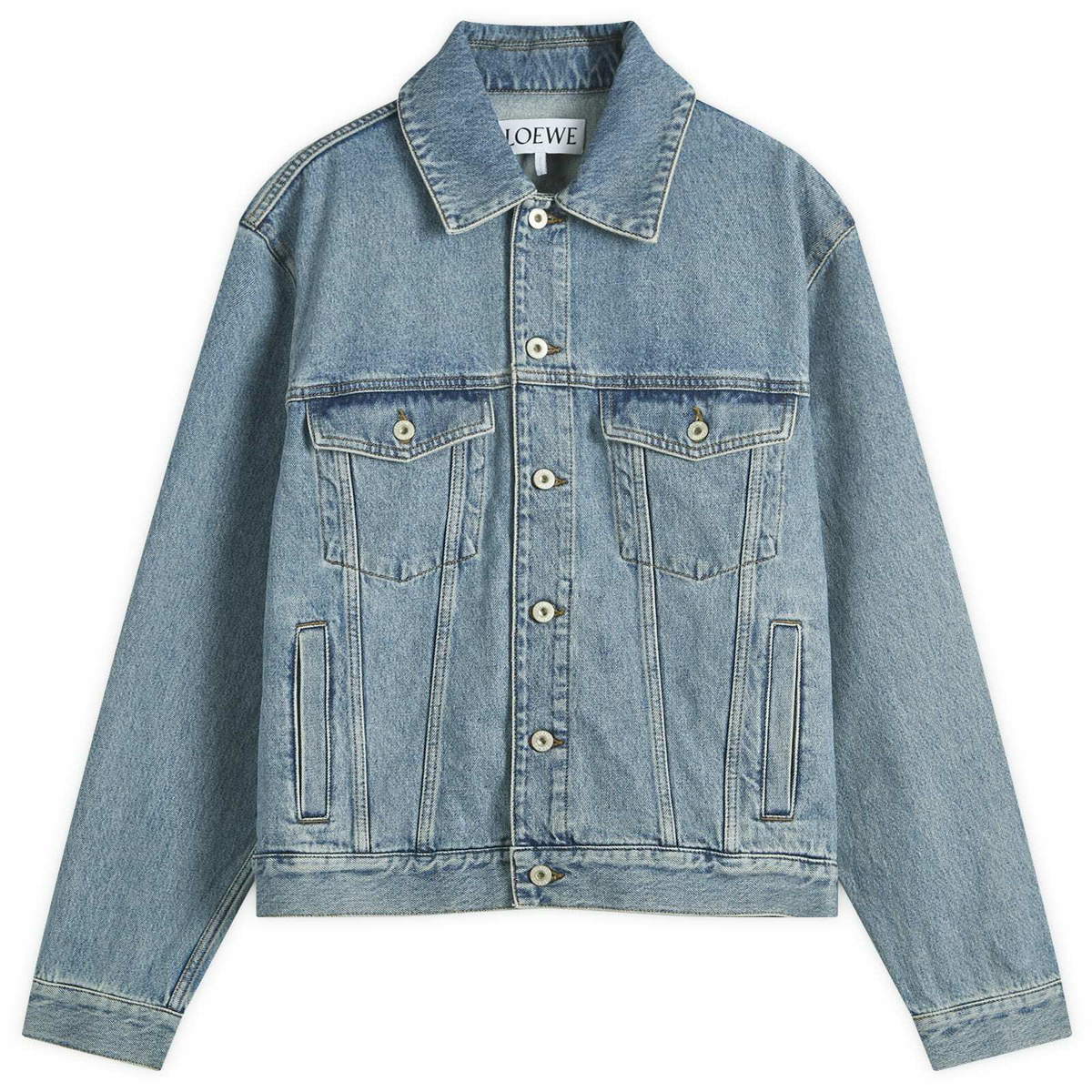 LOEWE 22AW FADED DENIM JACKET デニムジャケット
