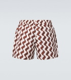 Frescobol Carioca Rio printed swim trunks