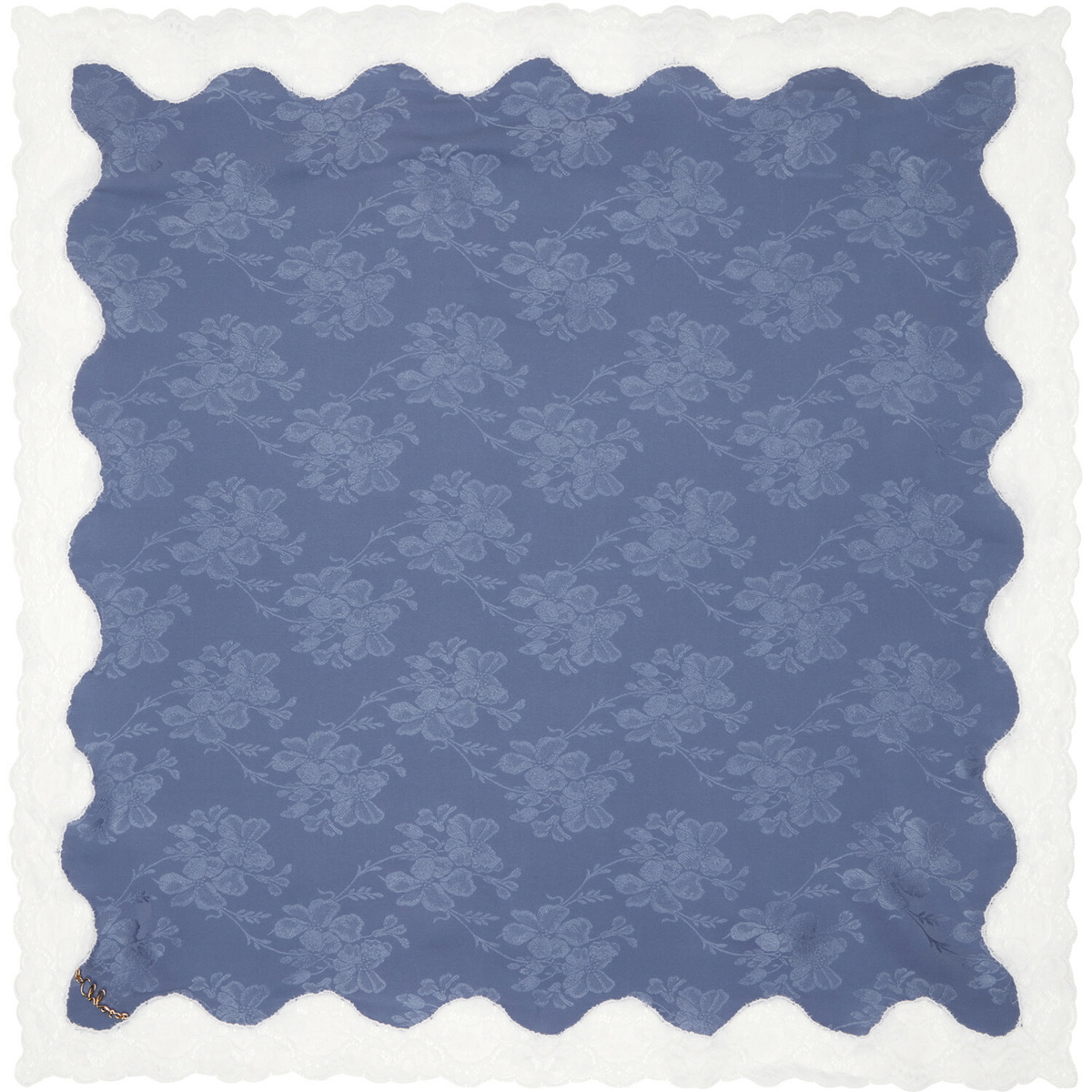 Chloé Blue 'The Chloé Poetic' Square Scarf