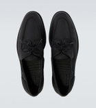John Lobb Foil leather boat shoes