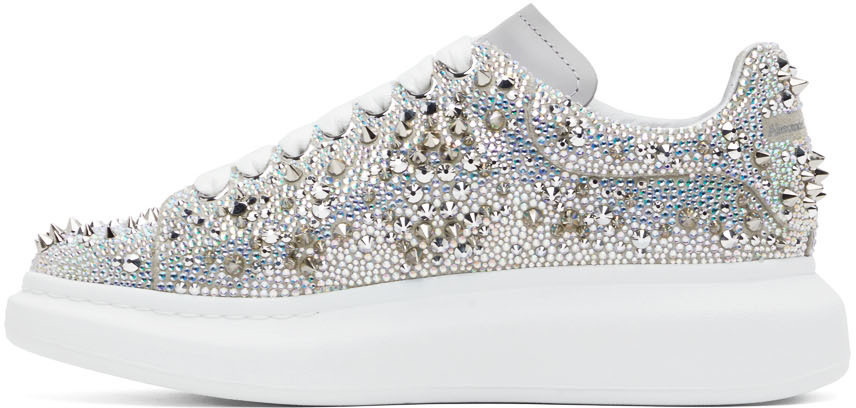 Alexander McQueen Silver Oversized Sneakers Alexander McQueen