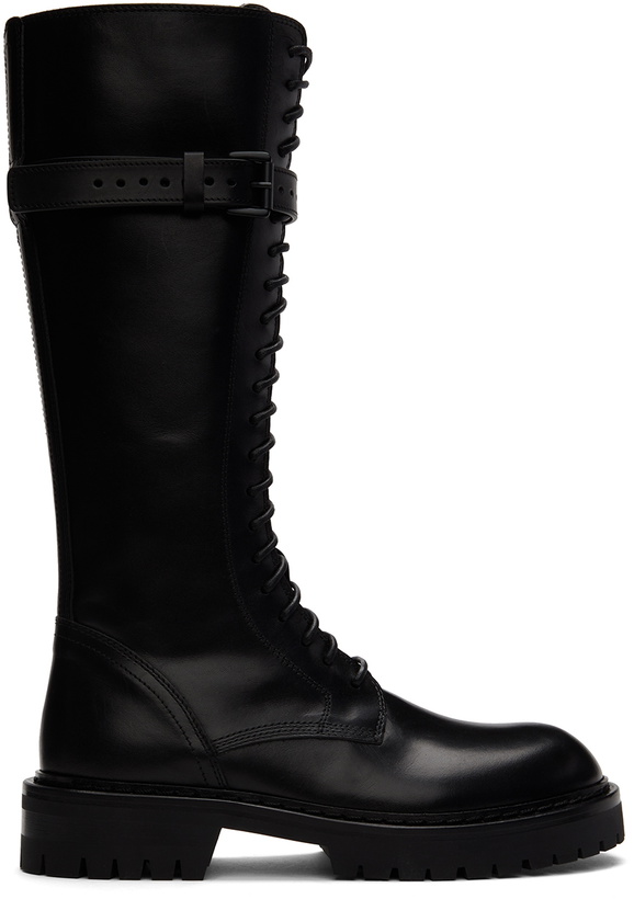 Photo: Ann Demeulemeester Black Alec High Boots