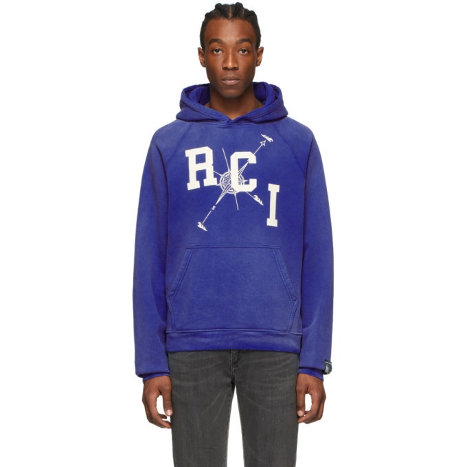 Photo: Reese Cooper Blue Aged RCI Compass Hoodie