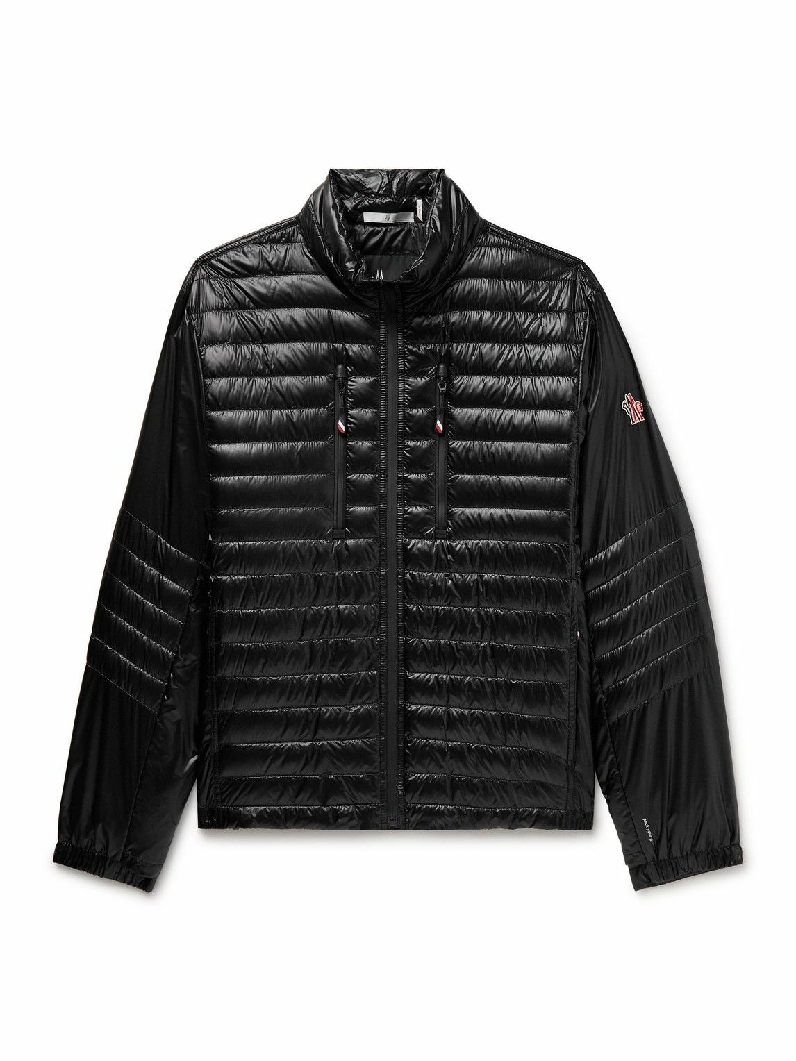 Photo: Moncler Grenoble - Althaus Quilted Micro-Ripstop Down Jacket - Black