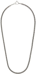 Isabel Marant Silver Box Chain Necklace
