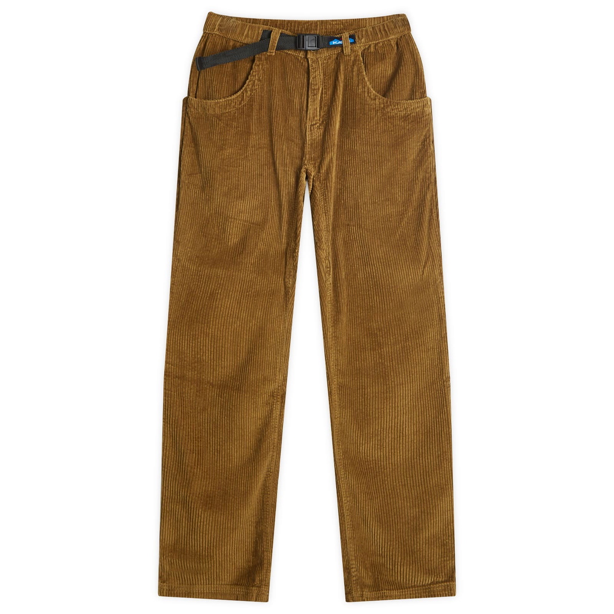 KAVU Men's Chilli Roy Corduroy Trousers in Olive Branch