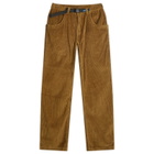 KAVU Men's Chilli Roy Corduroy Trousers in Olive Branch