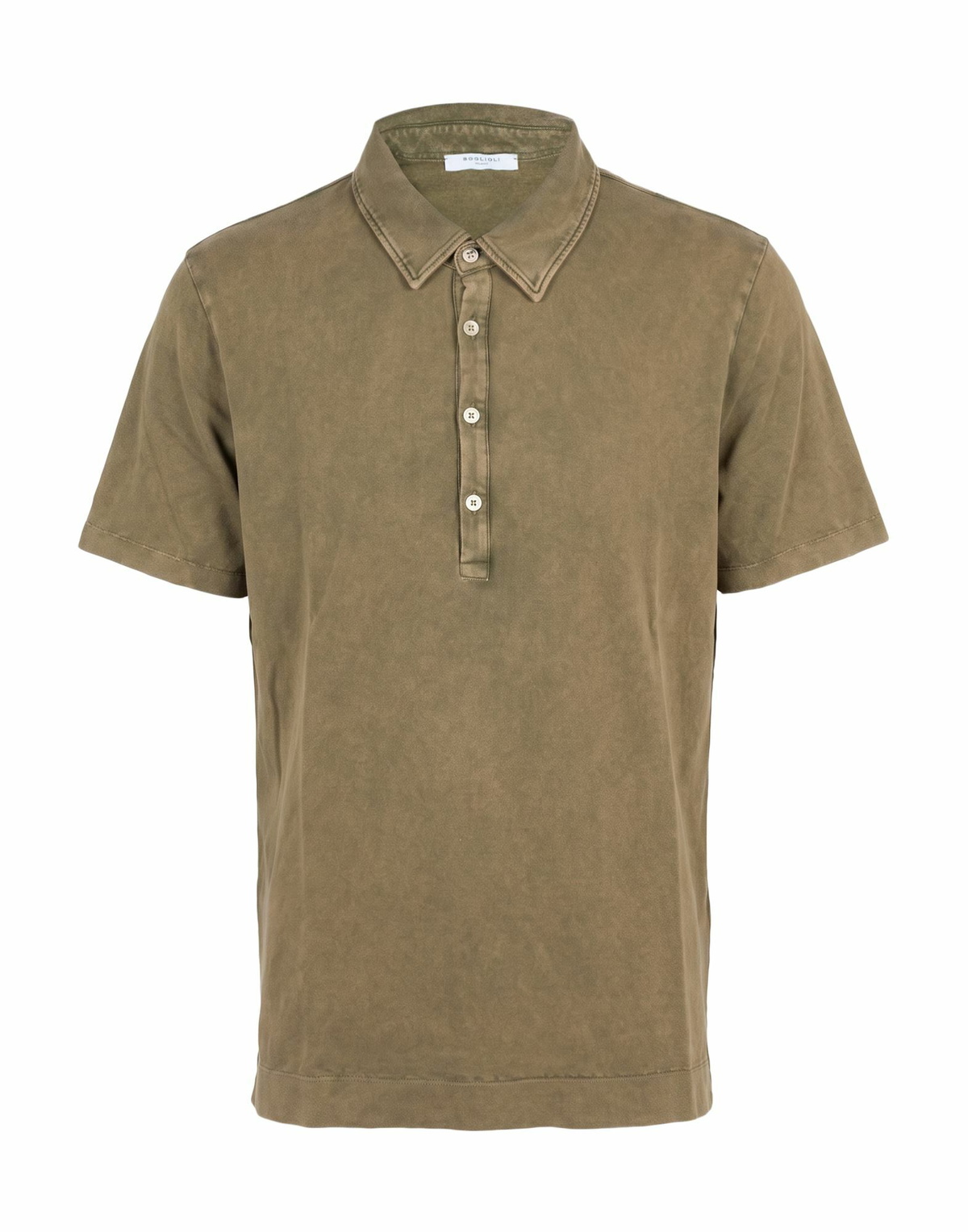 Boglioli Mens Polo shirt Khaki