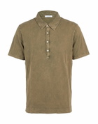 Boglioli Mens Polo shirt Khaki