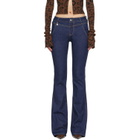 AMIRI Blue Raw Jeans